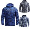 Men's Spring and Autumn Jacket Thin Casual Hardshell Jacket Windbreaker Outdoor Sports Jacket for Men