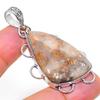 Fossil Coral Handmade 925 Sterling Silver Jewelry Pendant 2.17" o2L30