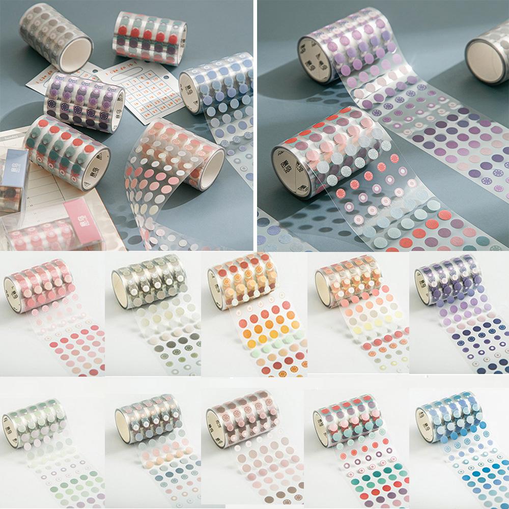 Принадлежности, круглые точки, печатная этикетка для дневника, декоративная лента Васи, бумажные ленты, наклейка для скрапбукинга