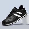 Men Classical Running Shoes Lightweight Leather Outdoor Casual Sneakers Men Comfortable Sport Breathable Flat Jogging Shoes