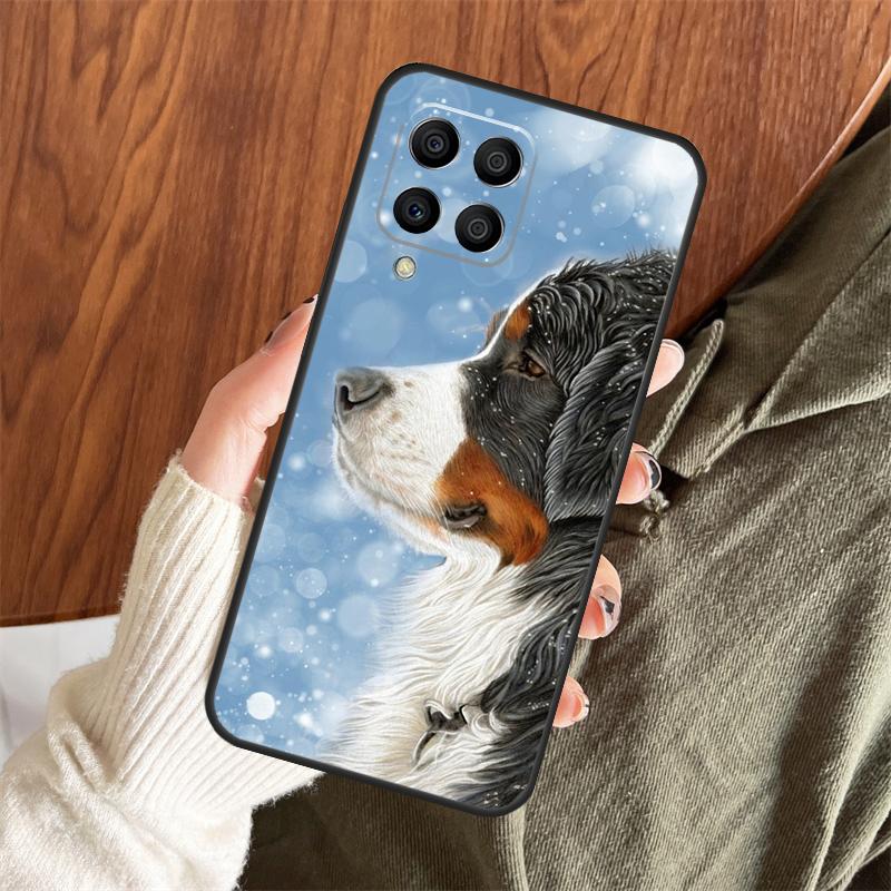 Bernese Mountain Dog Case For Samsung Galaxy M14 M34 M54 M12 M32 M52 M15 M11 M13 M06 M16 M36 M56 M31 M53 M35 M55