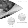 Russian Blue Cats Eyes Pillowcase Polyester Linen Velvet Printed Zip Decorative Throw Pillow Case Home Cushion 45X45