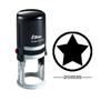 STAR Round Self Inking Rubber Stamp Shiny 20mm Mini Stamps Teachers