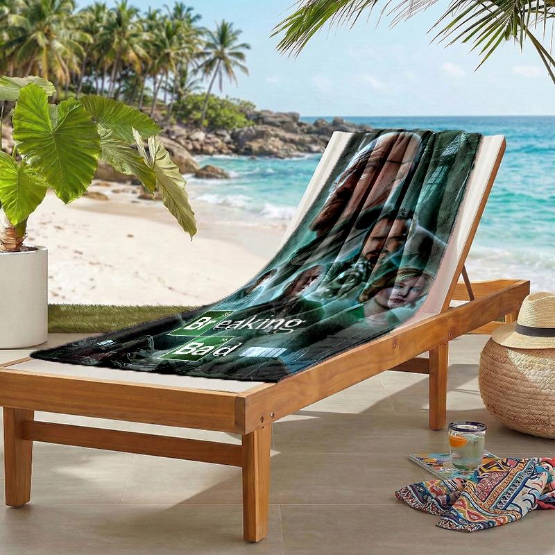 Bad Fashion Beach Towel: Ideal for Summer Adventures Soft, absorbent and quick drying suitable for swimming and bathing