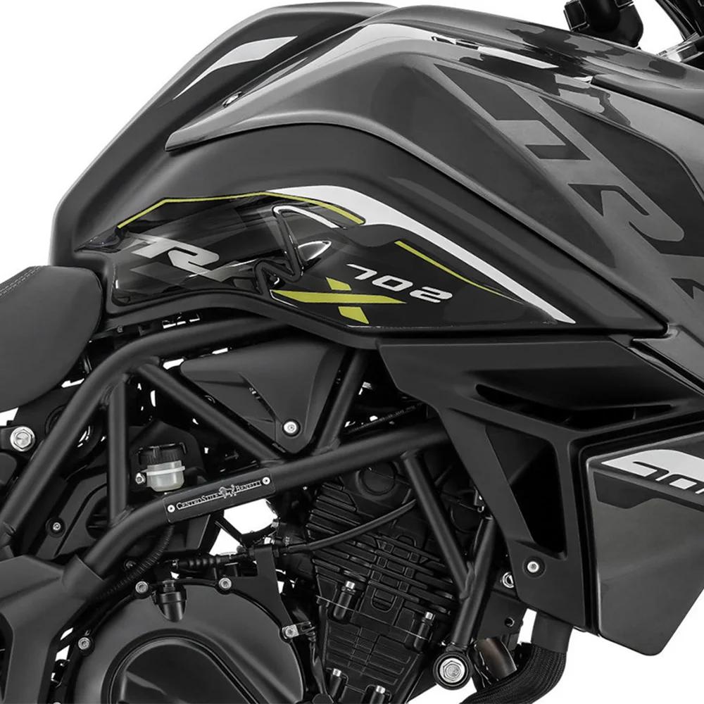 TRK702X 2025 Накладка на бак 3D Защитная наклейка Аксессуары для мотоцикла Для Benelli TRK 702X 2023 2024-