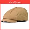 Classic Cotton Beret Hat For Men And Women With Windproof Feature For Casual Outdoor Use
