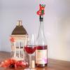 Merry Christmas Wine Bottle Stopper Bar Party Decoration Crafts Xmas Tree Snowman Preservation Wine Cork Fresh-keeping Reusable