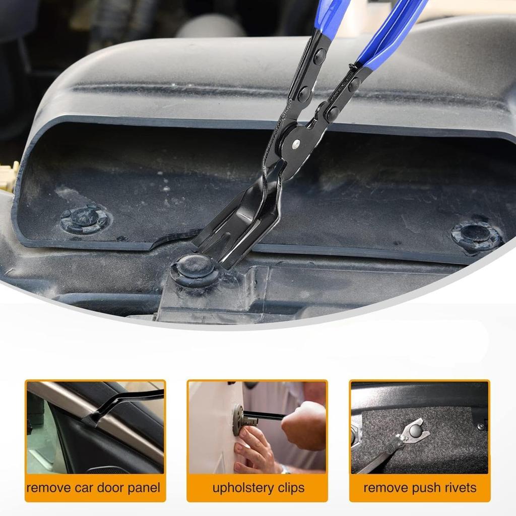 Car Clip Remover Tools, Panel Clip Pliers - Car Headlight Trim Removal Tool, Multifunctional