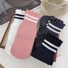 1 Pair Medium Length Sports Socks Anti Slip Cotton Socks Comfortable Yoga Socks  for Women
