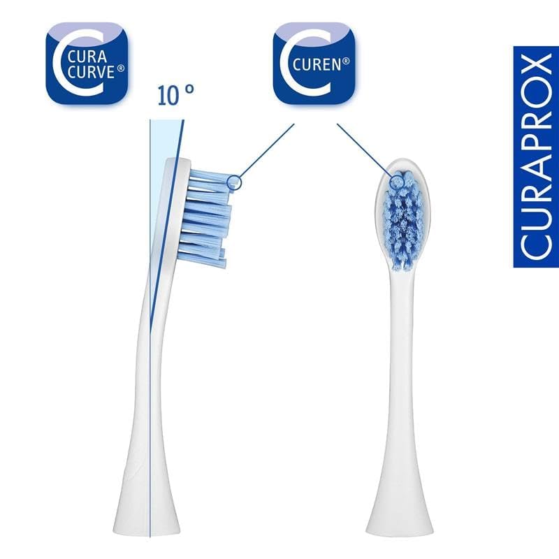 Curaprox Hydrosonic Easy Sonic Электрическая зубная щетка Сменные насадки - (2 упаковки)