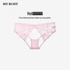 Женские сексуальные трусы Mybody с леопардовым принтом и 3D-бантом