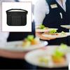 Oxford Cloth Half Apron Multiple Pockets Waist Apron Convenient Waitress Apron  Bistro