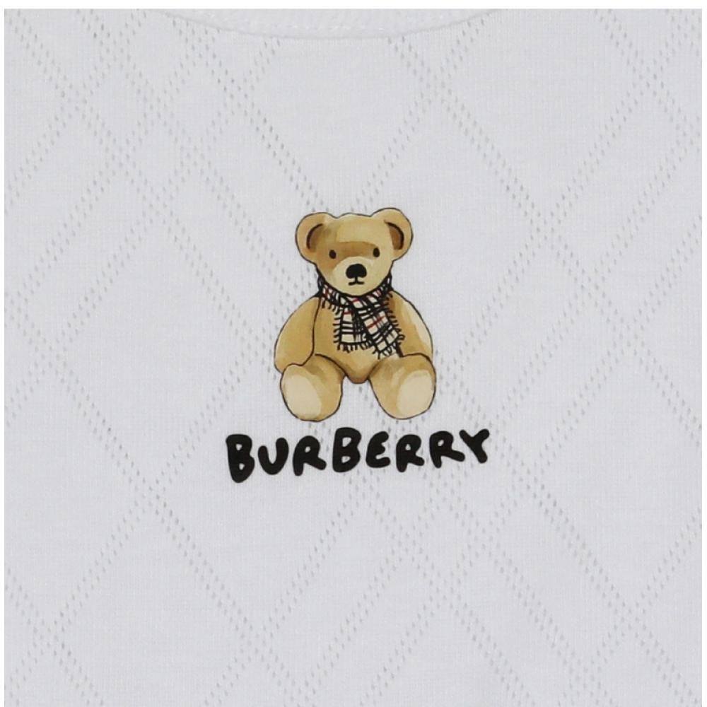 Burberry Детская футболка с коротким рукавом  Для взрослых  Томас Медведь