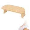 Meditation Bench Foldable Smooth Bamboo Seat Kneeling for Long Practice Deeper And Longer