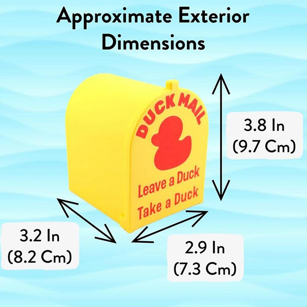 Mailbox Magnet Cruising Duck Magnetic Mailbox Flag Decor Funny Stickers Home Decor for Locker Housewarming Women Men Fridge