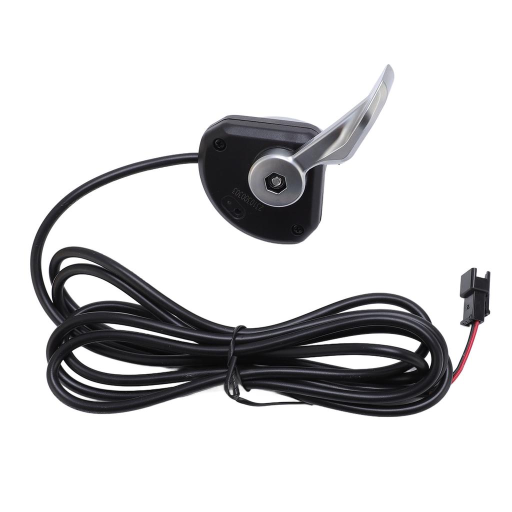 Дроссельная заслонка для большого пальца, чувствительная регулировка скорости, прочная конструкция ABS, дроссельная заслонка для электрического велосипеда для скутера