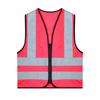 Детский светоотражающий жилет унисекс без рукавов на молнии спереди, высокой видимости, для волонтерской деятельности