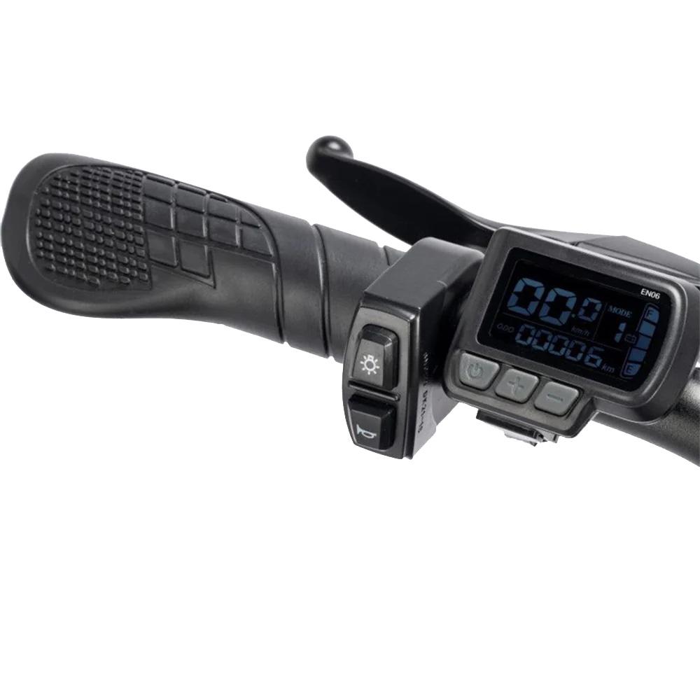 Электровелосипед YVY C20 Lite 20" с толстыми шинами, 1000 Вт, 48 В 15 Ач, Shimano 7 скоростей, механические дисковые тормоза, амортизационная подседельная труба для бездорожья и горных приключений