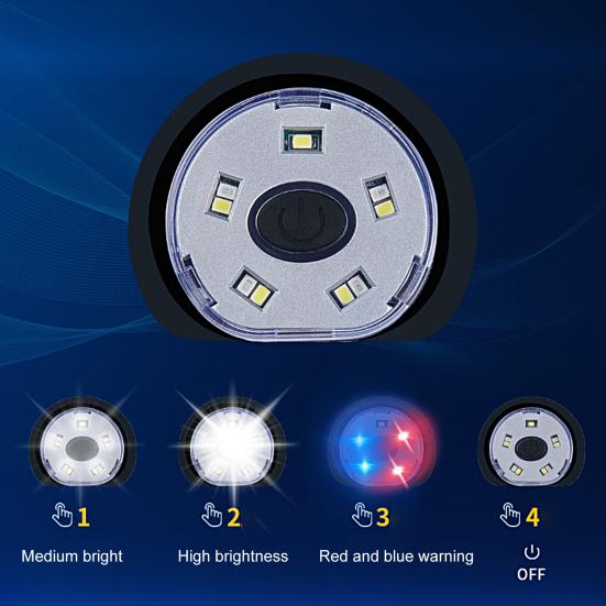 Sweat Headband High Brightness Detachable Light 3 Light-Modes Long Endurance Non-Slip Illumination Breathable