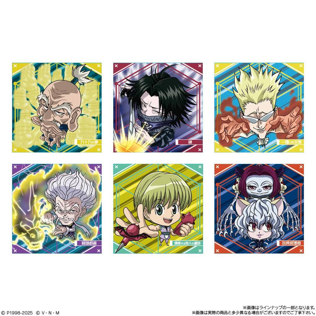 Bandai Niformation 20 штук Конфеты HUNTER×HUNTER Наклейки×Вафли том 7 Игрушки/Вафли