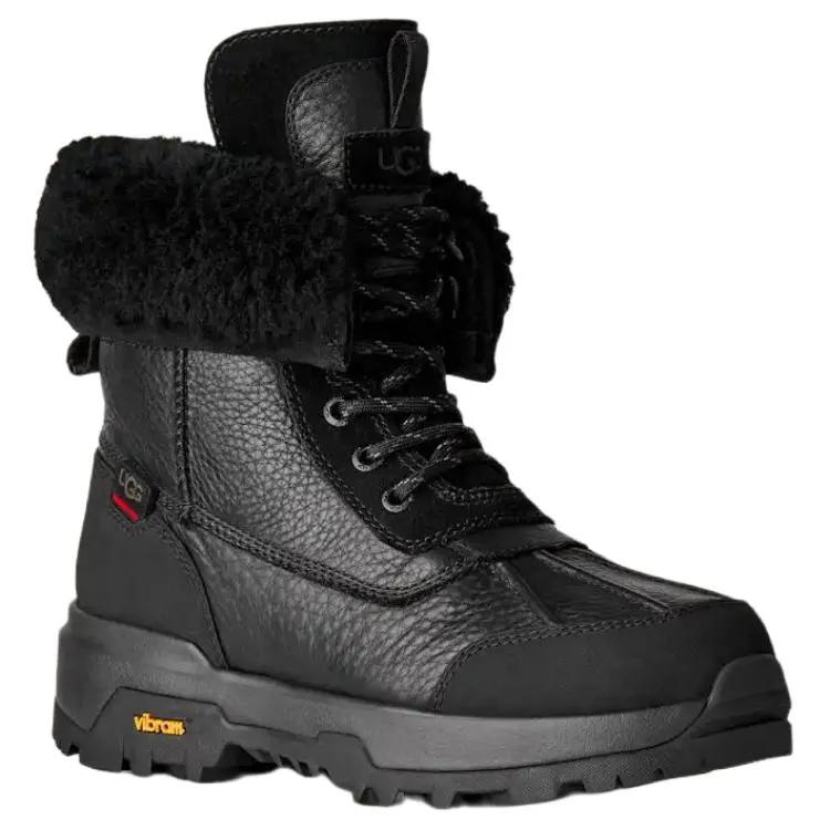 UGG Womens Adirondack Boot XXV Snow Boot 'Black' (women's sizes) Black Snow Boots 1170591 BLK