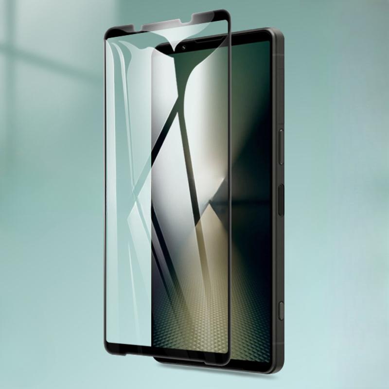 Закаленное стекло 9D для Sony Xperia 10 1 VI, прозрачная защитная пленка с черным краем для Sony Xperia10 Xperia1 10VI 1VI, защитная пленка