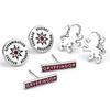 Harry Potter Gryffindor Set of 3 Stud Earrings