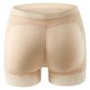 S-3XL Plus Size Women's Padded Butt Lifter Shaper Boxer Briefs Seamless Push Up Fine Mesh Upturned Buttock Panties