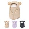 Thickened Kids Winter Hats Windproof Balaclavas Hats Scarf Set  Outdoor