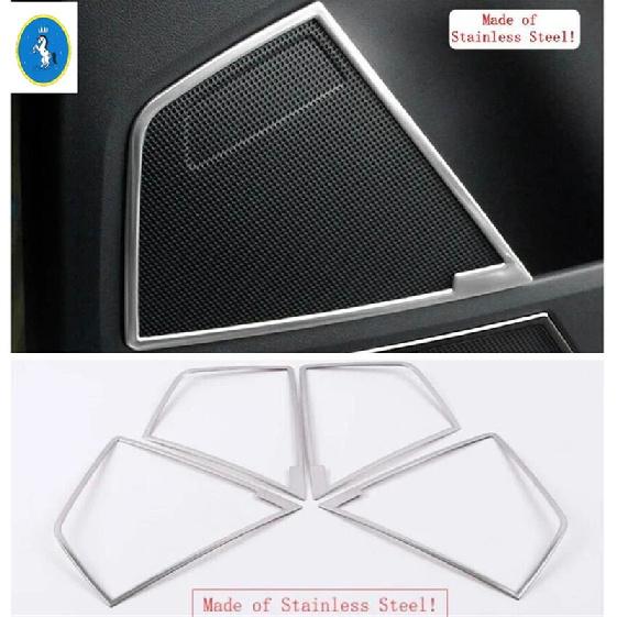 Внутренняя Автоматическая Дверь Стерео Динамик Аудио Громкоговоритель Звуковая Декоративная Панель Покрытие Отделка Для Skoda Kodiaq 2017 - Аксессуары для Интерьера