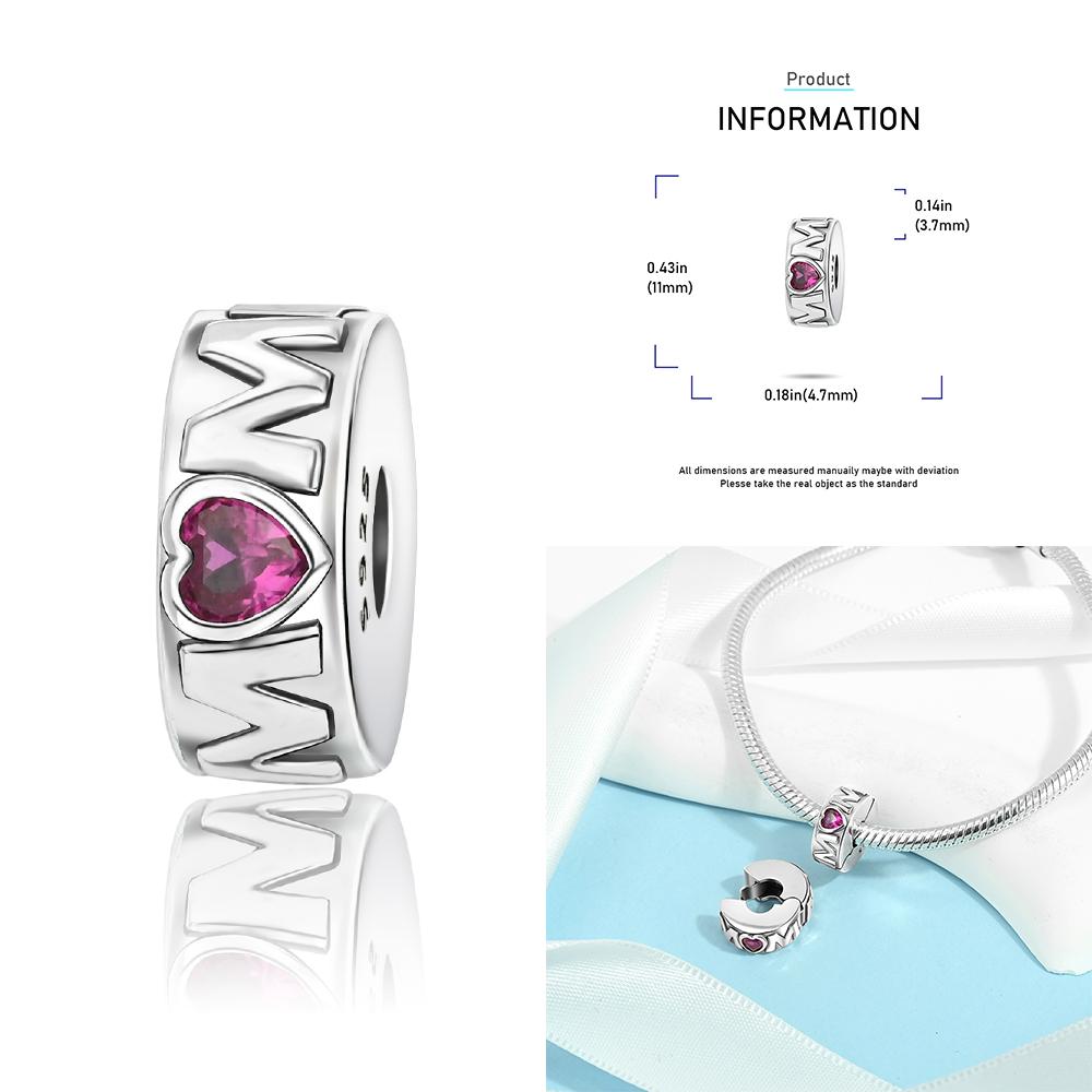 Медный Шарм-Подвеска в Форме Сердца Любовь Дом Матери Семья Подходит для Браслета Ювелирные Изделия Ручной Работы DIY Подарки