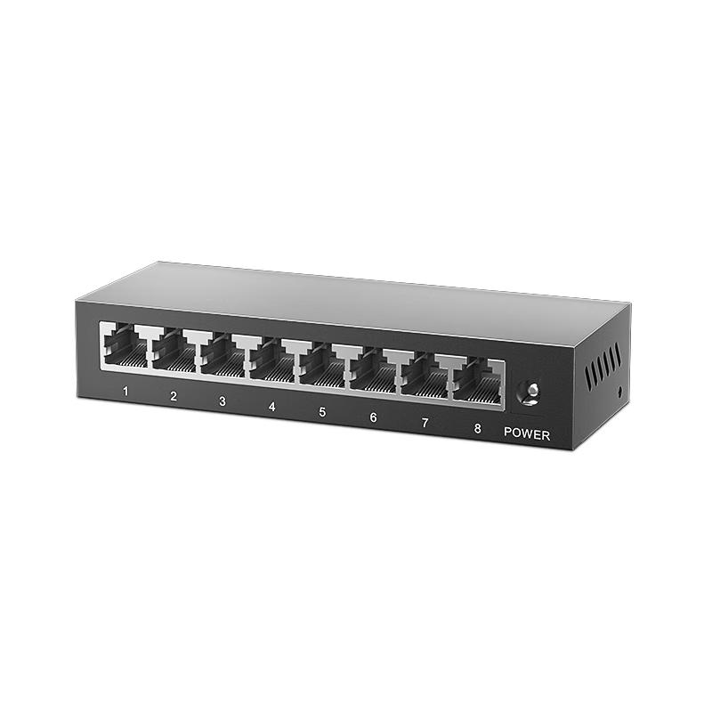 OAMLink 8-Port 100Mbps Unmanaged Metal Ethernet Switch