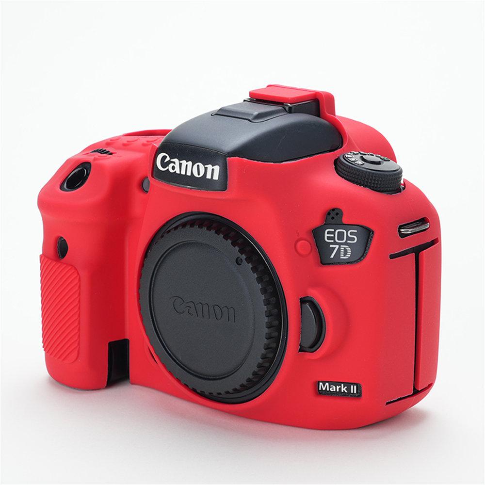 Мягкий силиконовый защитный чехол для корпуса камеры Canon EOS 5D2 5D3 5D4 6D 6D2 7D 7D2 750D 850D 80D 90D 800D 4000D 650D 700D 200D 250D