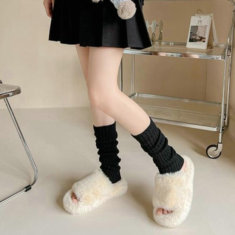 2023 Женские длинные носки, шерстяные вязаные чехлы для ног Y2K, зимние вязаные крючком носки, манжеты для ботинок, вязанные крючком, вязаные гетры, леггинсы, бахилы, ботинки Лолиты