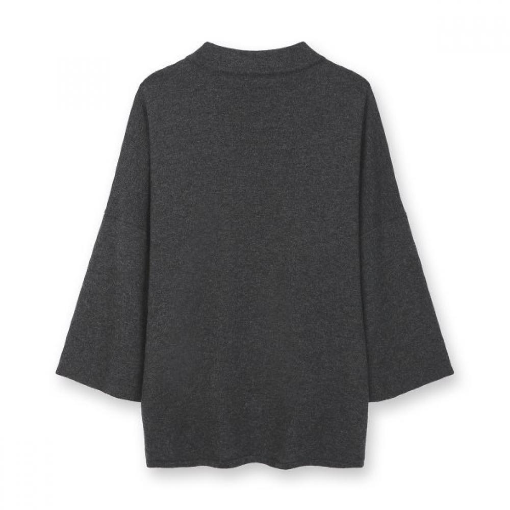 Furina Cashmere Blend Stingray High Neck Sweater