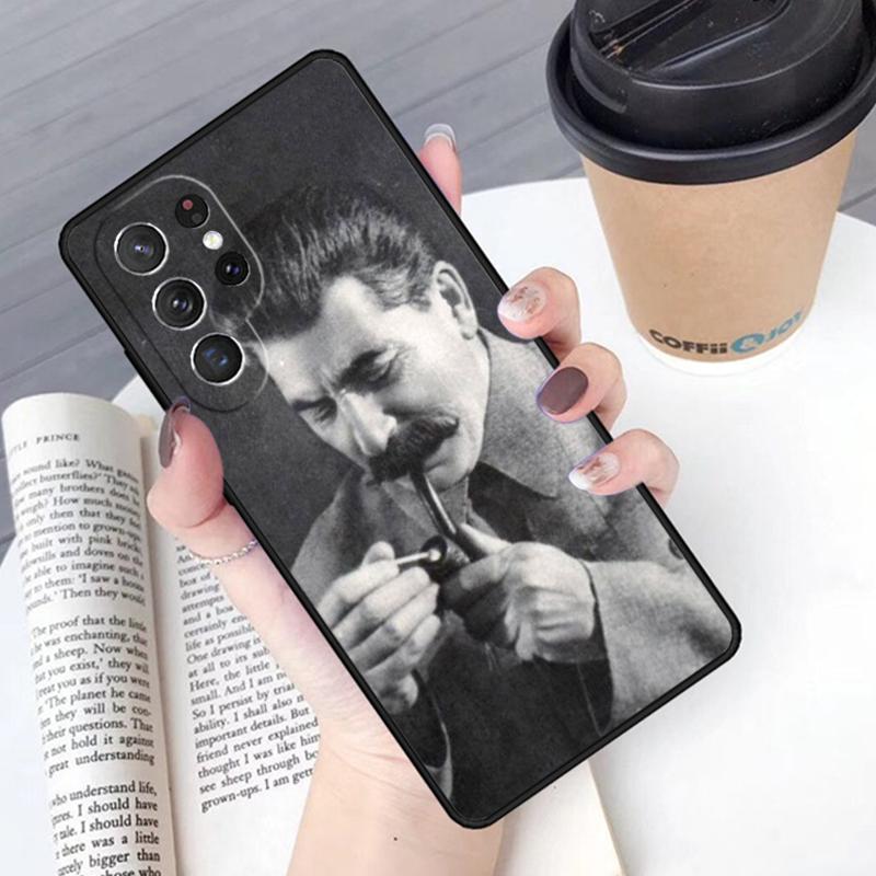 Русский командир Сталин чехол для телефона Cover Для Samsung Galaxy S24 S25 Ultra S21 S22 Ultra S10E Note 10 Plus Note 20 FE S23