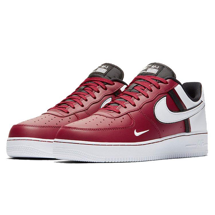 Nike Air Force 1 Low 07 LV8 Красный Черный CI0061-600