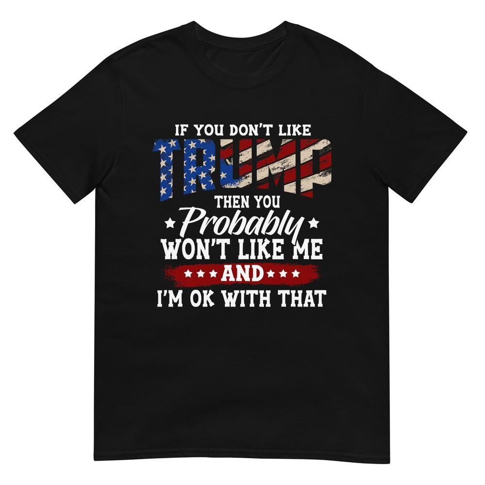 Trump 2024 American Flag 4th Of July Trump 2024 Tshirt