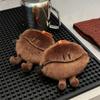 Плюшевая игрушка в виде кофейного зерна, подвеска для сумки, брелок, подарок для всех возрастов