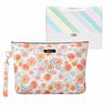 Bosno Diaper Pouch Clutch Type Odorless Bag Bos/white/s Size 30 Pieces Included Bag Color: White/pouch: Clutch/rose Pink
