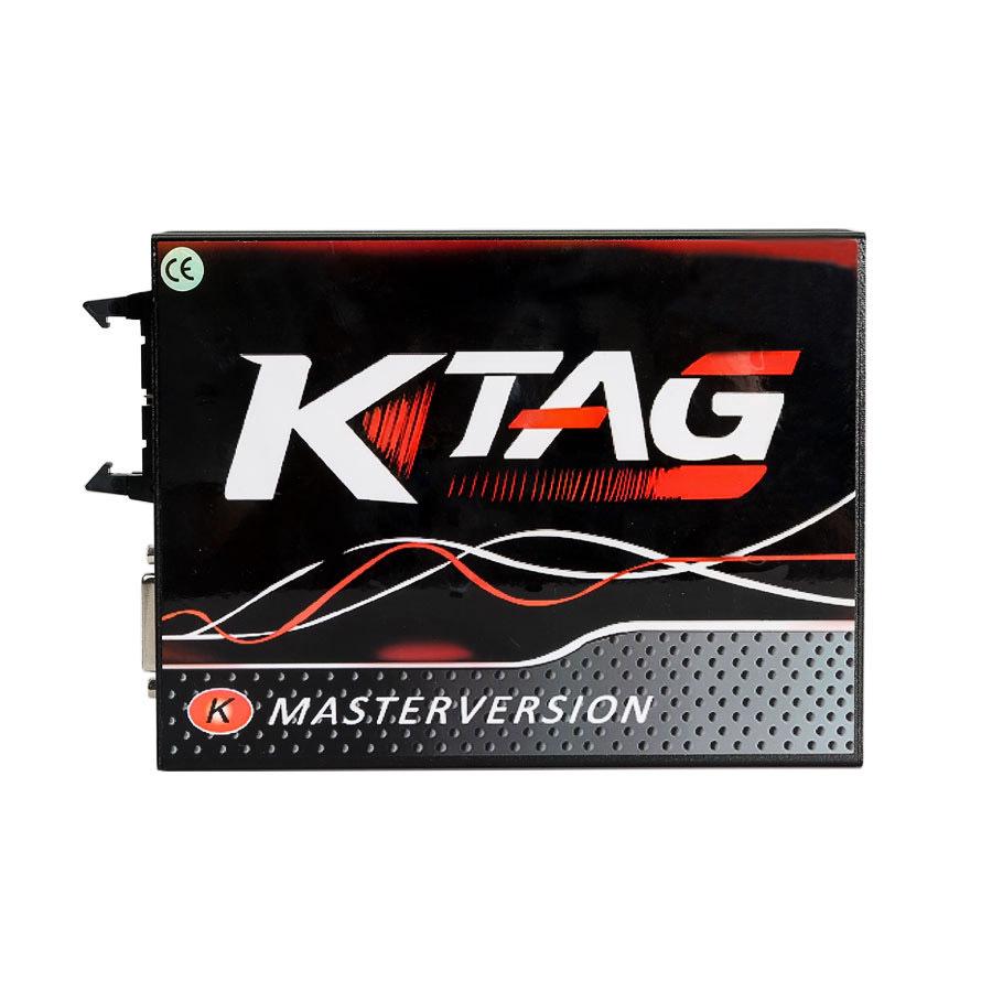 KTAG ECU Programmer V7.020/2.25, Red PCB, 4 LED, Networkable, Unlimited Usage