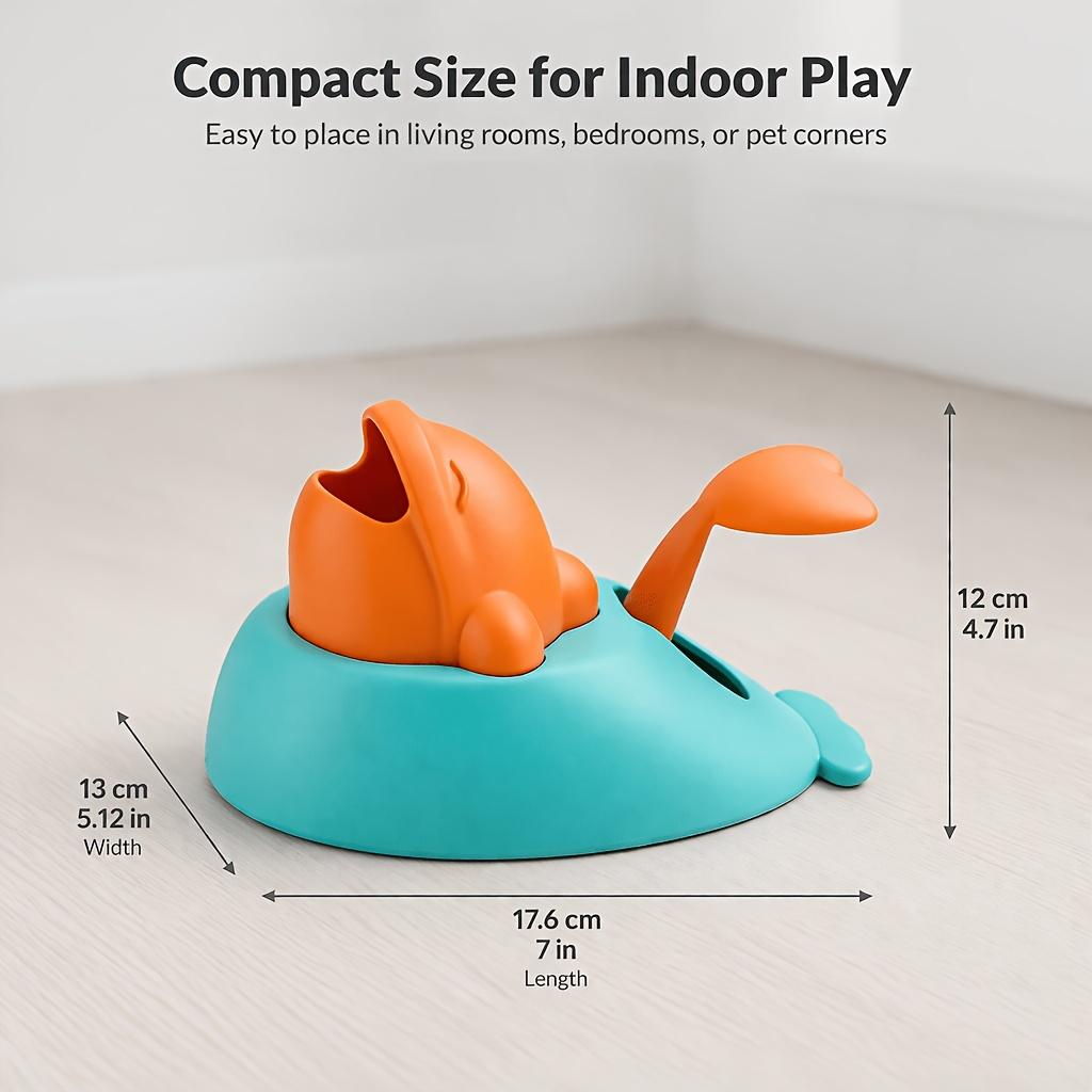 Engaging Toy for Dogs That Dispenses Treats, Designed for Indoor Fun, Training Puzzles, And Active Play