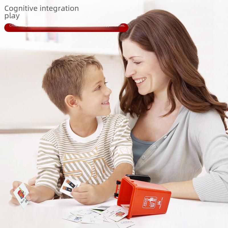 Детская обучающая игра «Классификация мусора» — настольные игрушки для раннего обучения