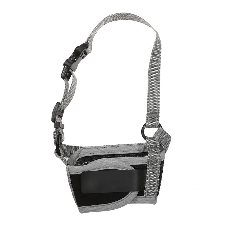 Soft Muzzle For Dog To Anti And Prevent Biting Barking Chewing Air Mesh No Muzzle With Adjustable Strap