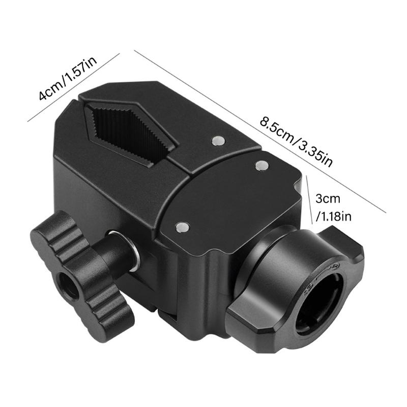 Twin Grip Camera Mount With Turn For Studio Radiances Monitors Tripods And Photography Accessories