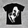 European and American Style 2025 Spicy Girl Creative Printed Pattern T-shirt Top 90s Retro KawaiiEmo Girl Baby Street Punk