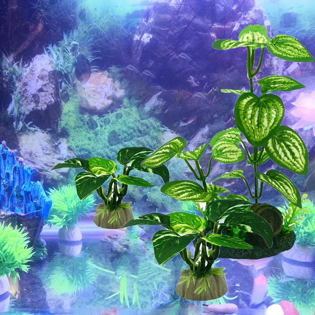 Рукоделие, аквариум, шелковые растения для аквариума, аквариумные растения, водные растения, украшение переднего плана, украшение аквариума