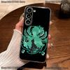 G-Genshin Impact Venti Barbatos Phone Case For Samsung S30,23,21,22,20, FE lite,S10,9,8,7 PIus Note20ultra Soft Transparent