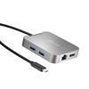J5create 5in1 работает с Chromebook сертифицированный Power Delivery 86W Gen1 HDMI проводная локальная сеть DisplayPort Alt Mode совместимый с мультиконцентратором TYPE-C