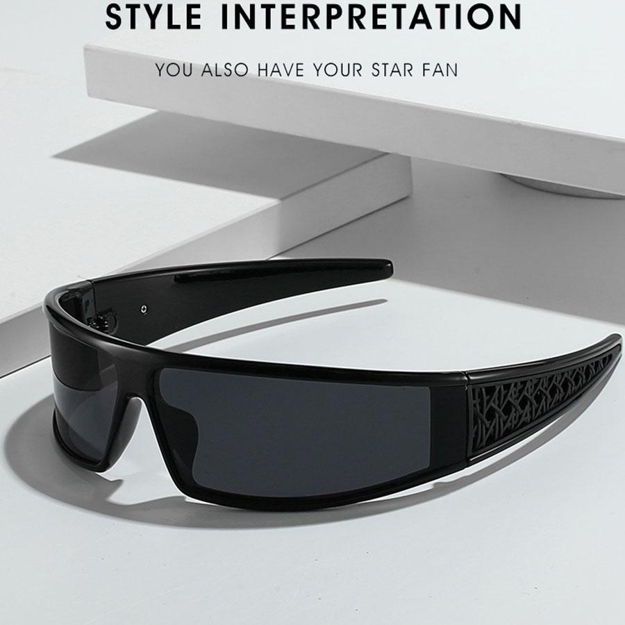 Новые солнцезащитные очки с повязкой на голову, модные солнцезащитные очки знаменитостей из Интернета, черные, высокого класса, модные мужские и женские уличные фотографии, солнцезащитные очки для защиты от солнца на открытом воздухе